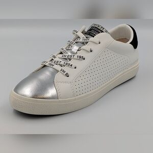 Vintage Havana Ronda VHK Sneakers Women’s 8 White Silver Zip NIB